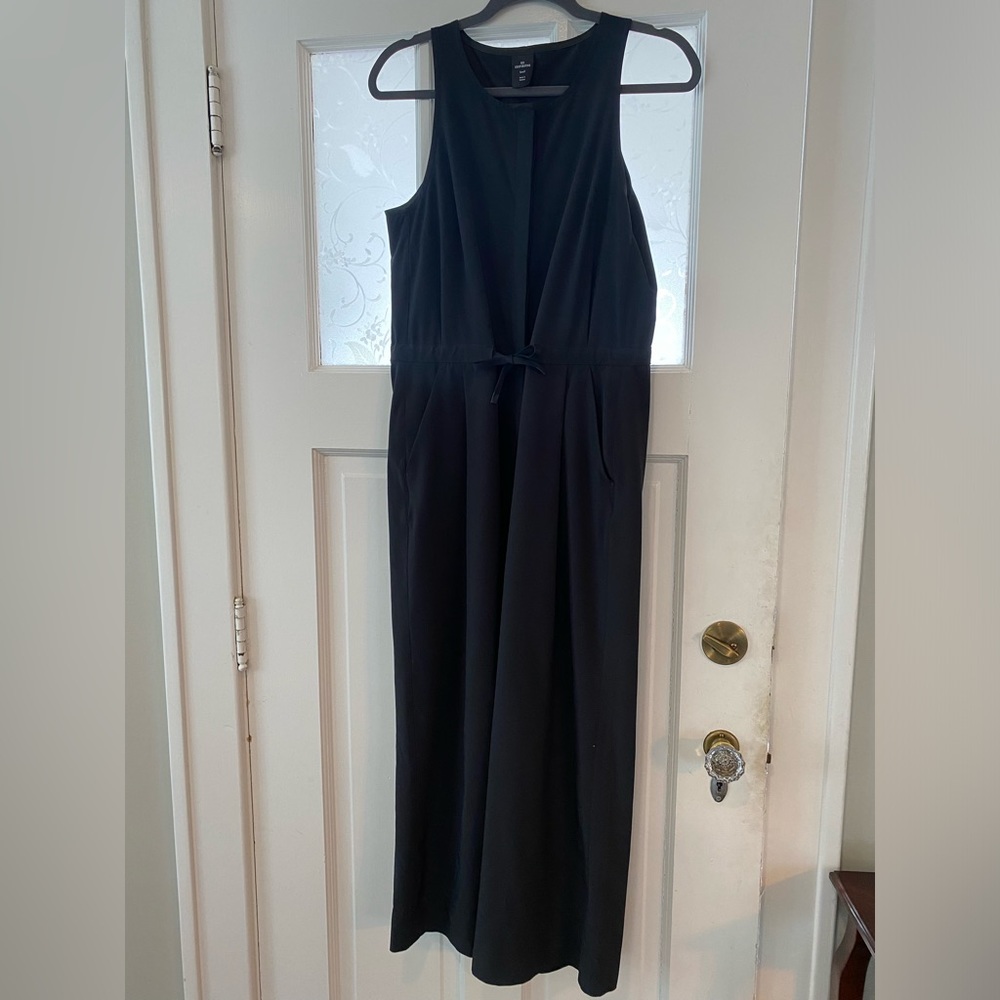 REI black jumpsuit, size small, like new!